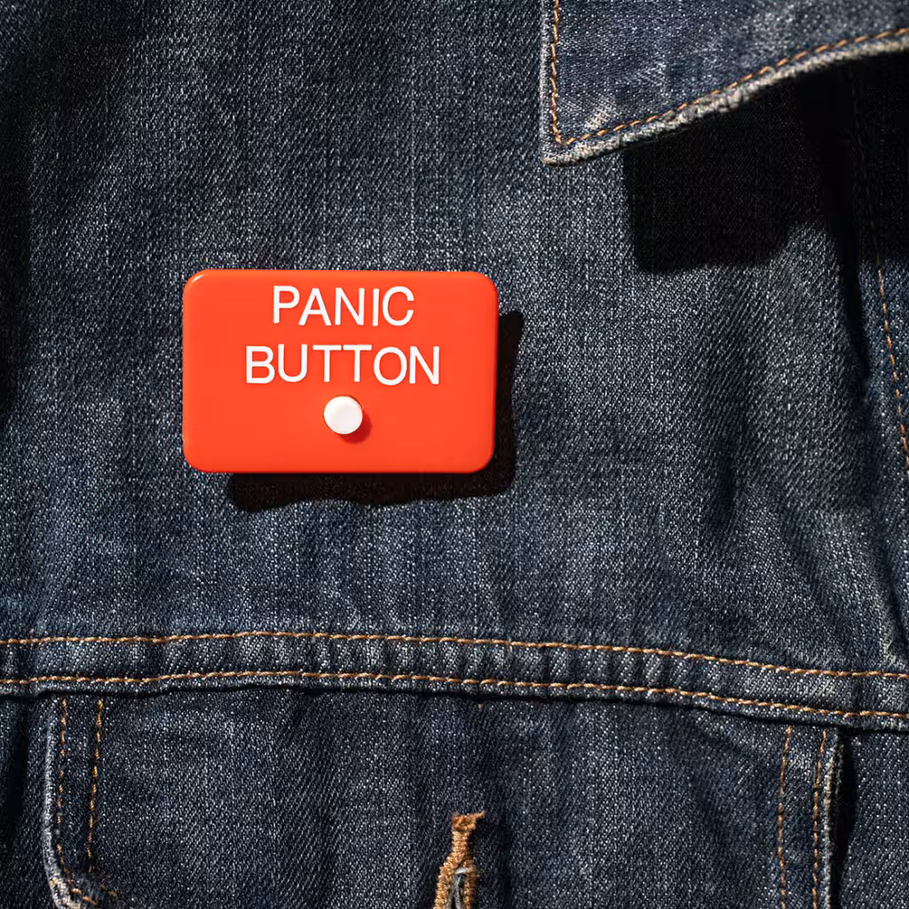 Panic Button badge